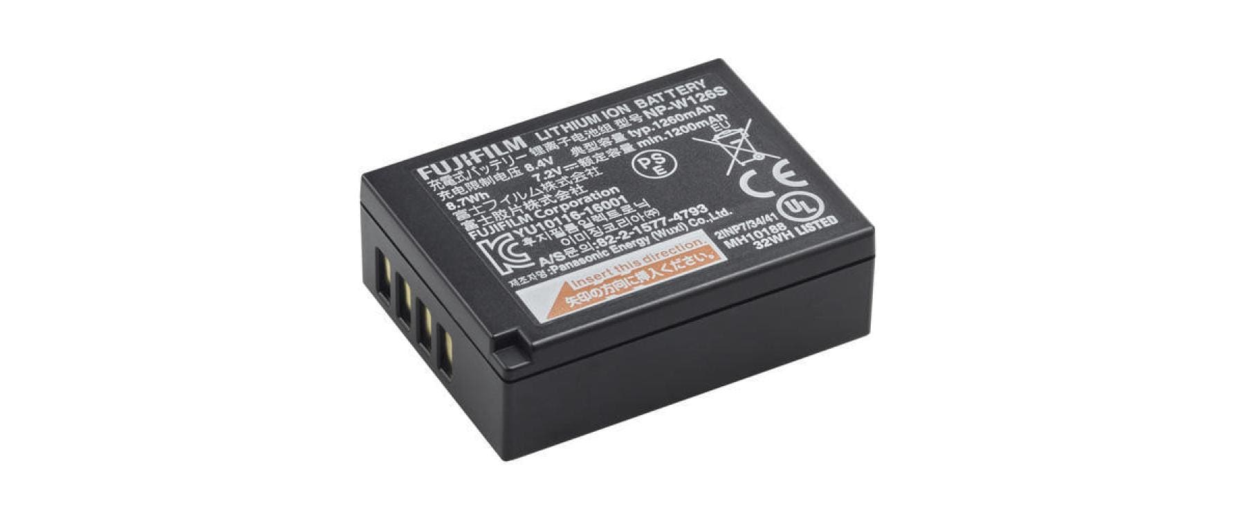 Digitalkamera-Akku NP-W126SHochleistungsakku für Fujifilm Kameras