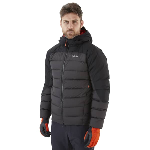 Doudoune alpinisme RAB INFINITY ALPINE JKT BLK/ANTHRACITE
