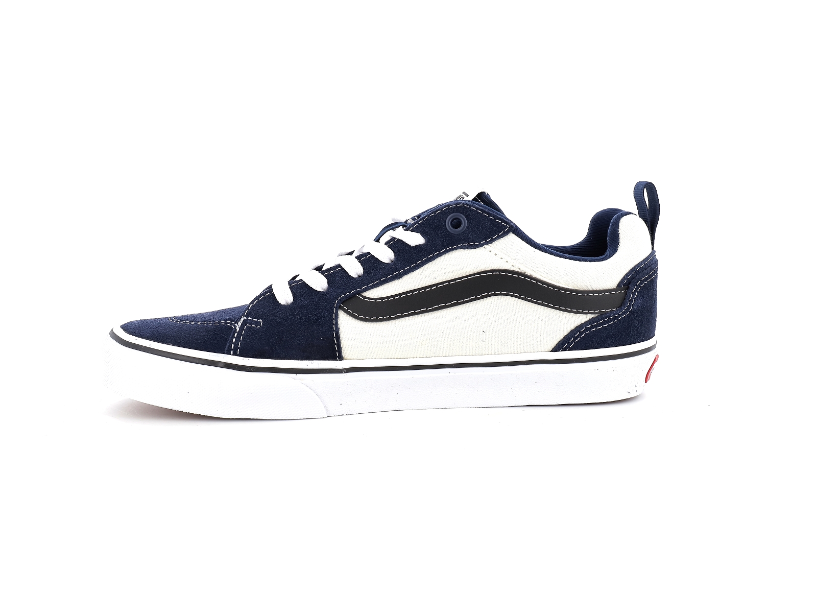 Vans-MN FILMORE RETRO Matières combinées Bleu Beige