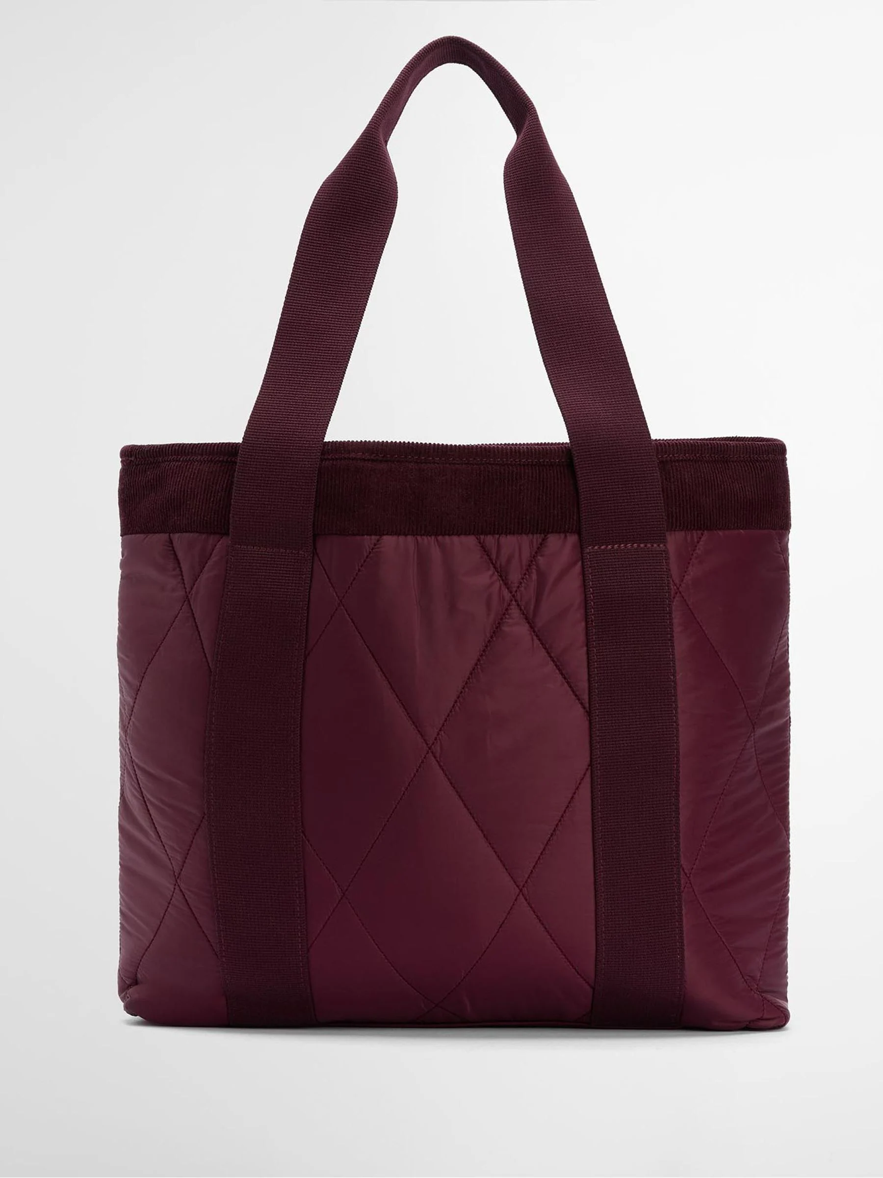 Rood - Barbour® Healy gewatteerde shoppertas
