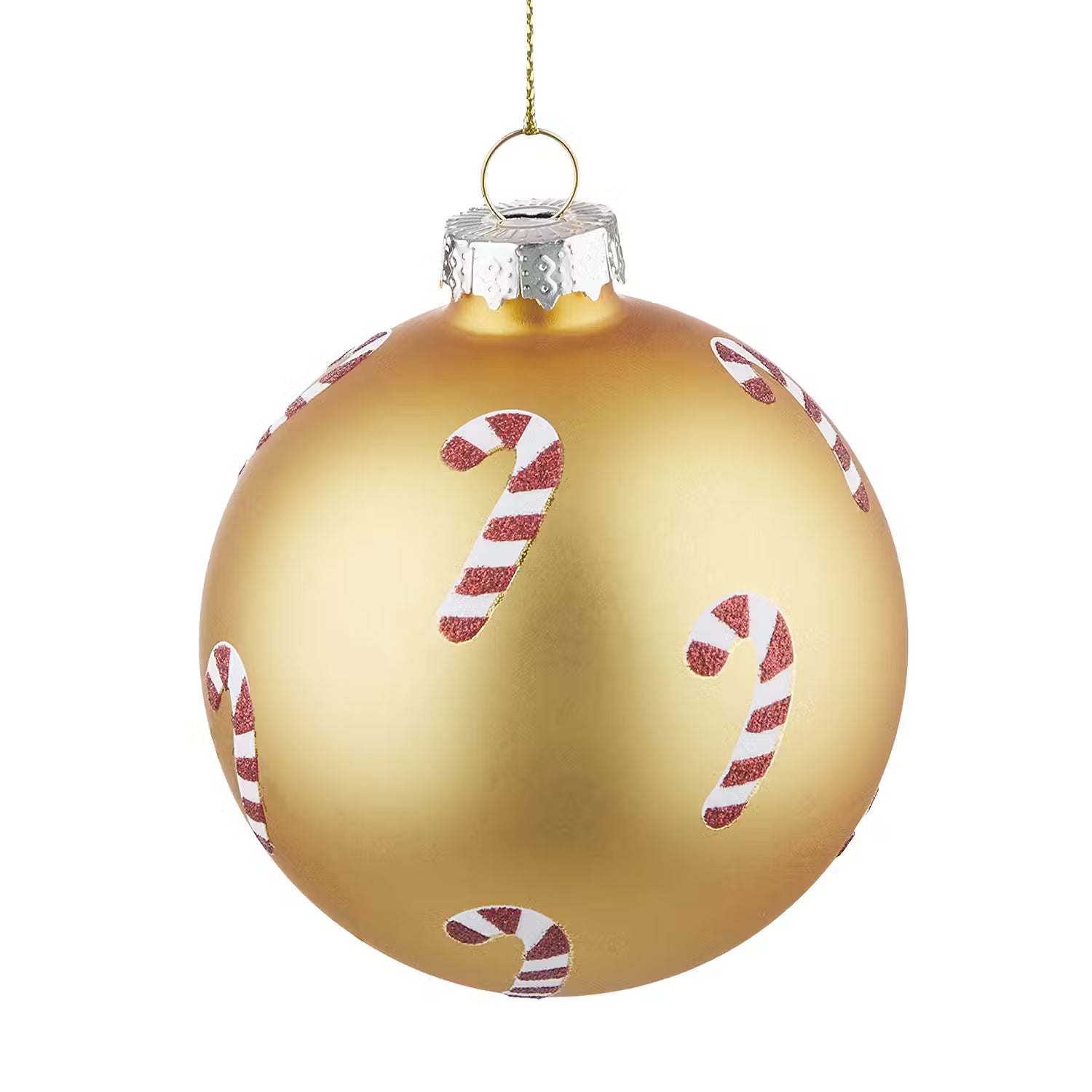 HANG ON Weihnachtskugel Candy Cane 6er-Set