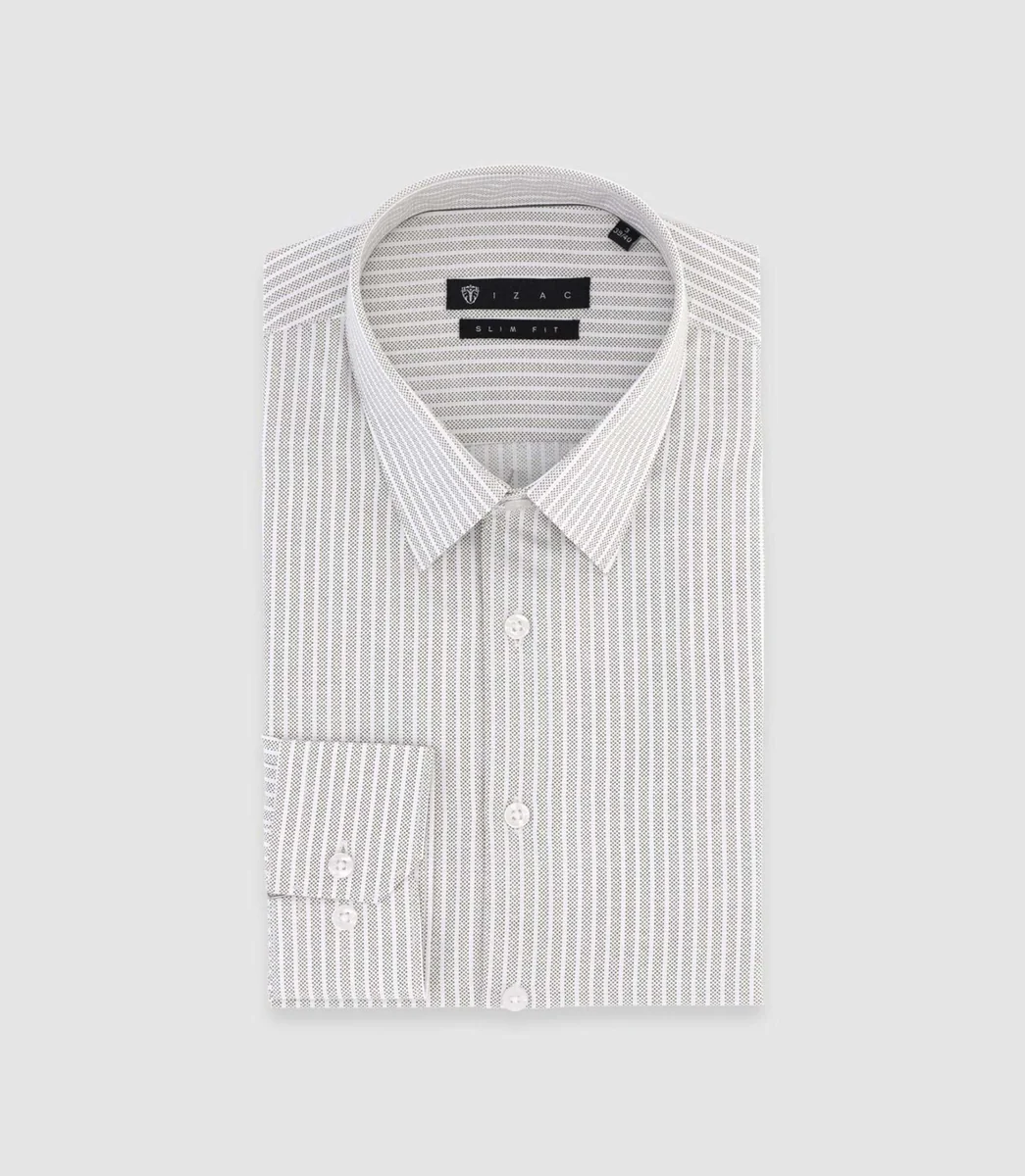 Chemise à rayures kaki PALY