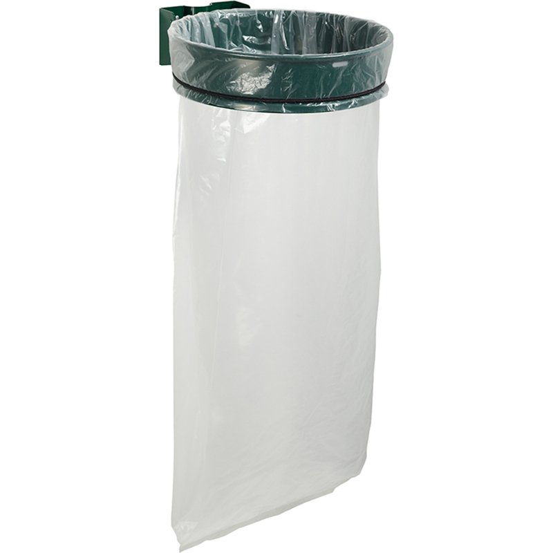 Support de sacs poubelles mural 110 L Ecollecto Rossignol vert