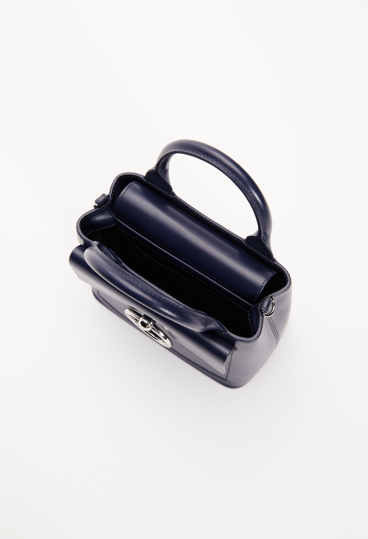Sac Anouck mini cuir marine