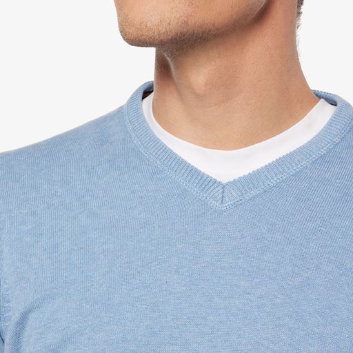 Signal Vern Bluse, Light Blue Sky Melange, M