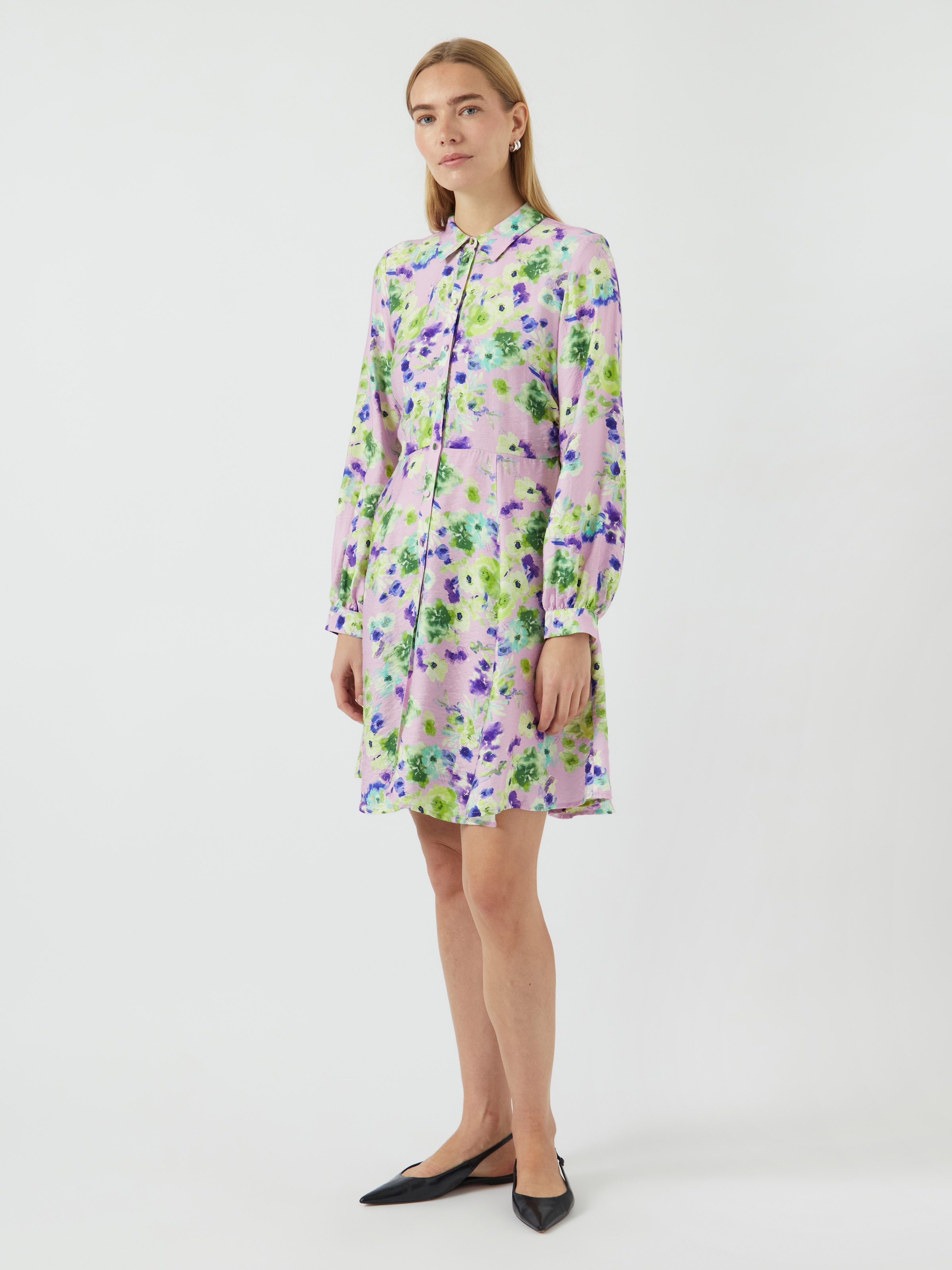 Y.A.S Hemdblusenkleid »YASKAYA LS SHIRT DRESS S. NOOS« Sommerkleid,