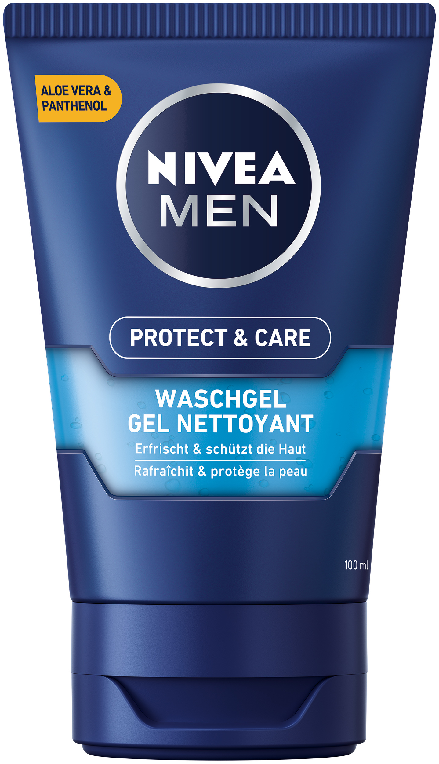 Nivea MEN Waschgel<br>100 ml, Tube, Gel, erfrischend Protect & Care