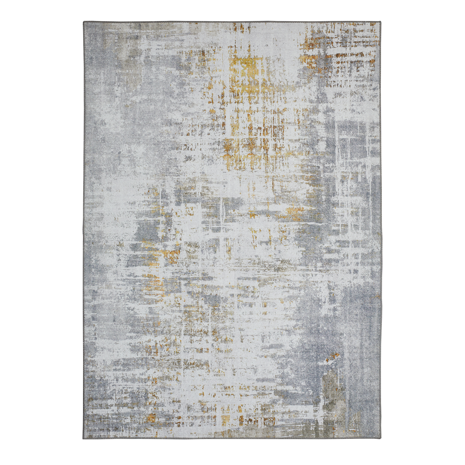 Teppich - creme-senfgelb - 80x150 cm