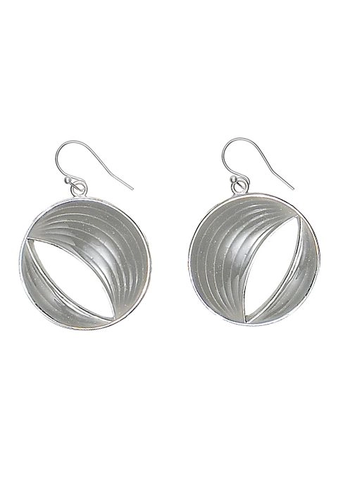 Pilgrim Damenohrringe :bright eye grey/silver 519113