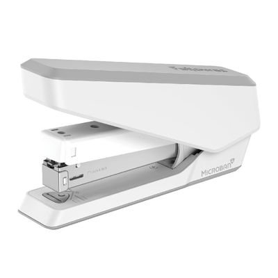 Fellowes - Agrafeuse LX850 EasyPress blanche avec Microban® - capacité de 25 feuilles - pleine bande