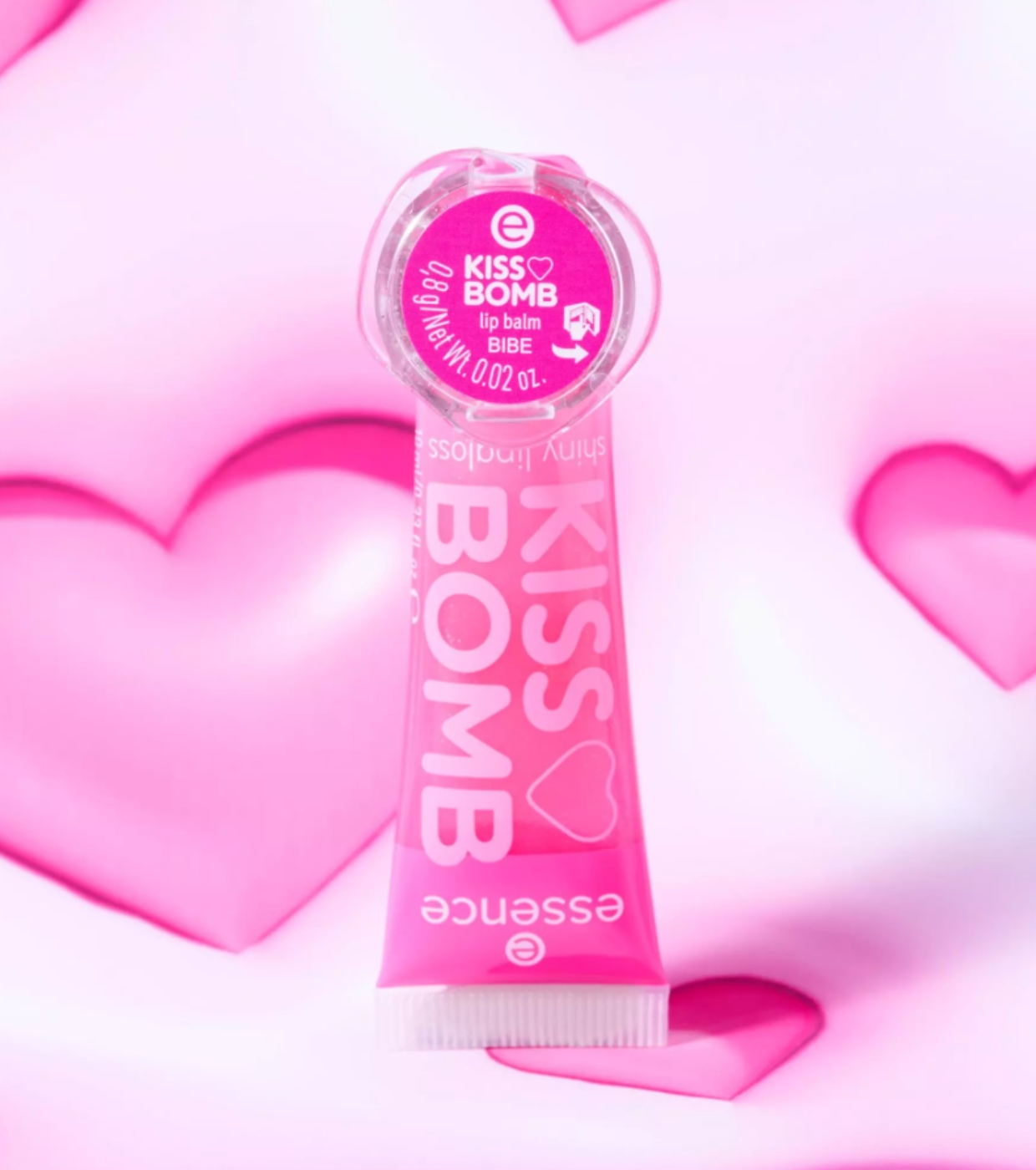 essence - Duo de bálsamo labial e brilho labial Kiss Bomb