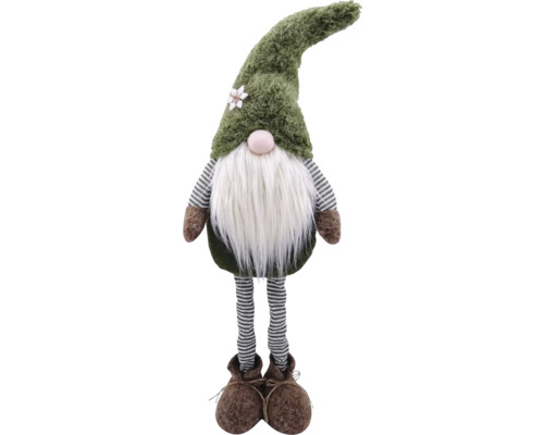Decoratief figuur Santa Lafiora 30 20 x 95 cm groen