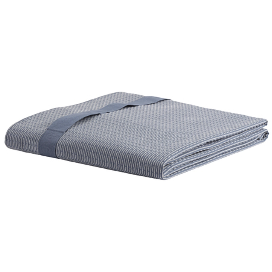 The Organic Company Badetuch Wellness Grey blue stone