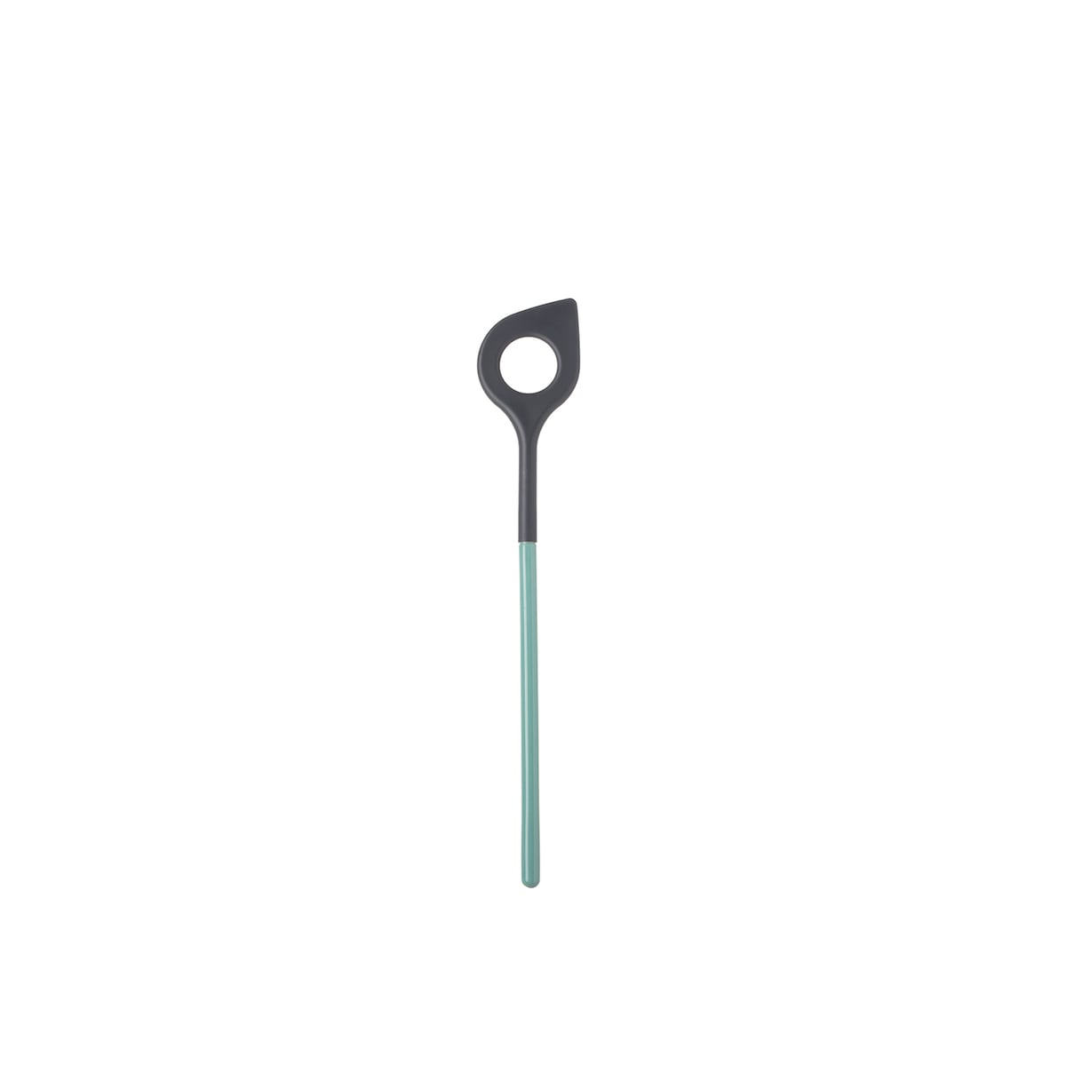 Rosti Optima Stirring spoon w hole 31 cm Nordic green