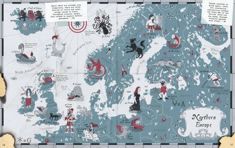 The Atlas of Monsters (Hardback)