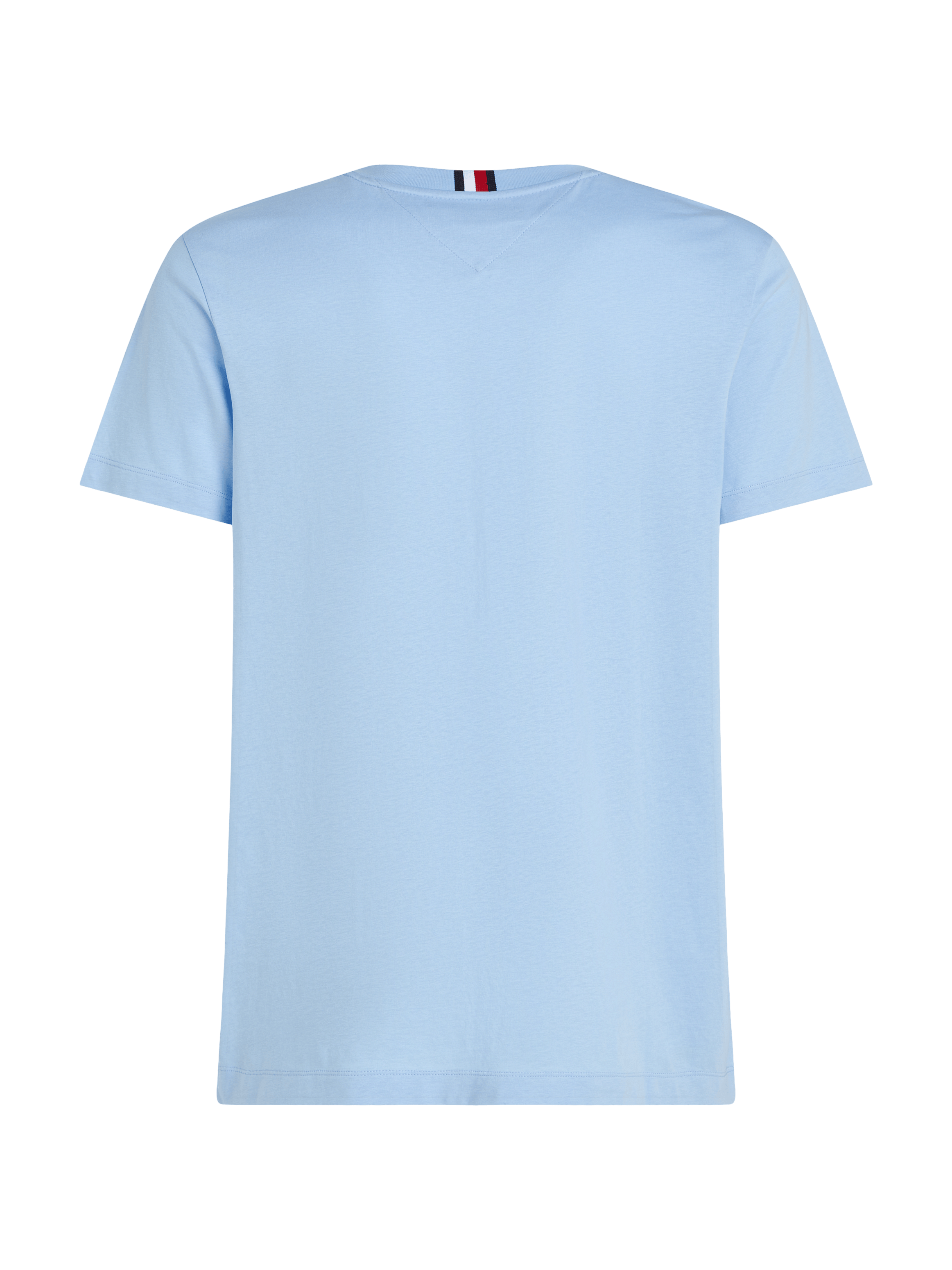 Tee-shirt col rond regular-fit en coton | Bleu