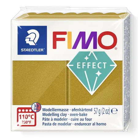 STAEDTLER® FIMO® Modelliermasse Fimo effect metallic gold