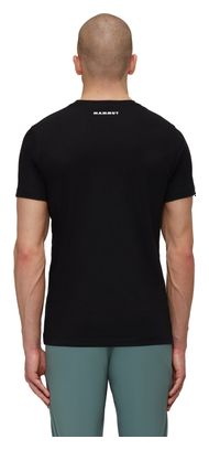 T-Shirt Manches Courtes Mammut Core Noir