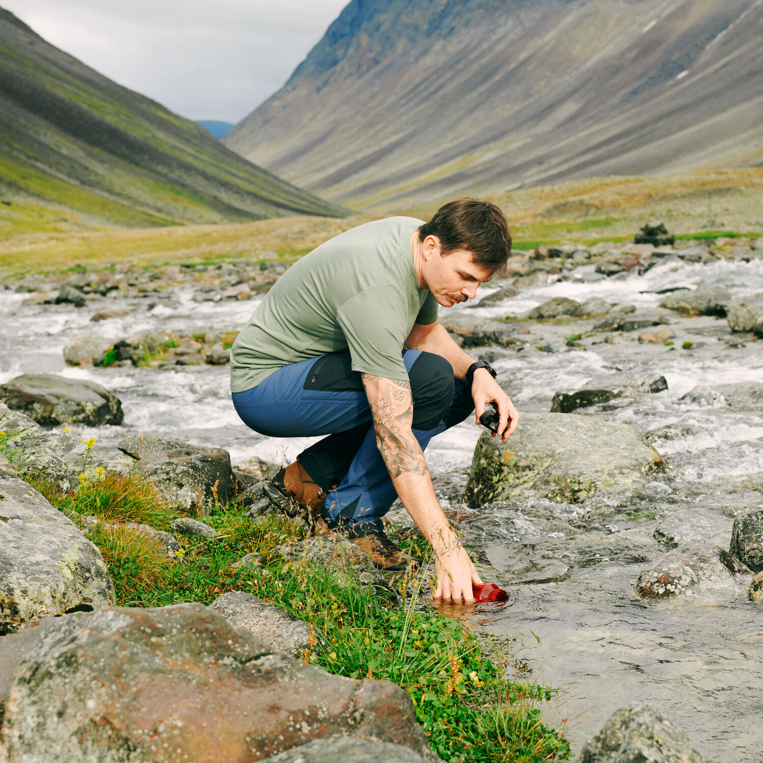 Fjällräven KEB Agile Trousers, Herre<br>Lett og super stretchy turbukse