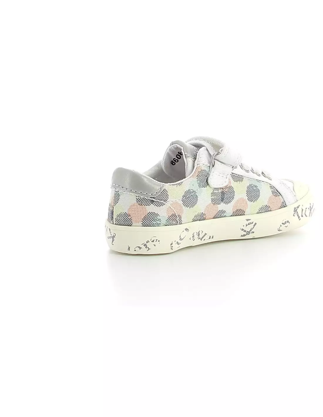 KICKERS GODY - Baskets BLANCPOISMULTICO