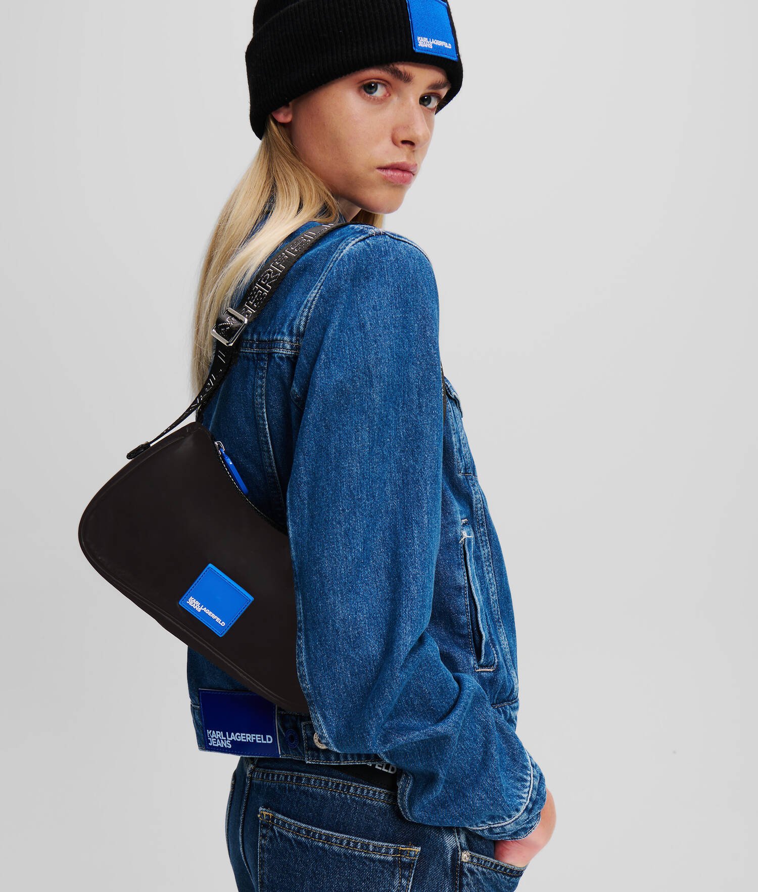 SAC PORTÉ ÉPAULE DE STYLE URBAIN EN NYLON KLJ