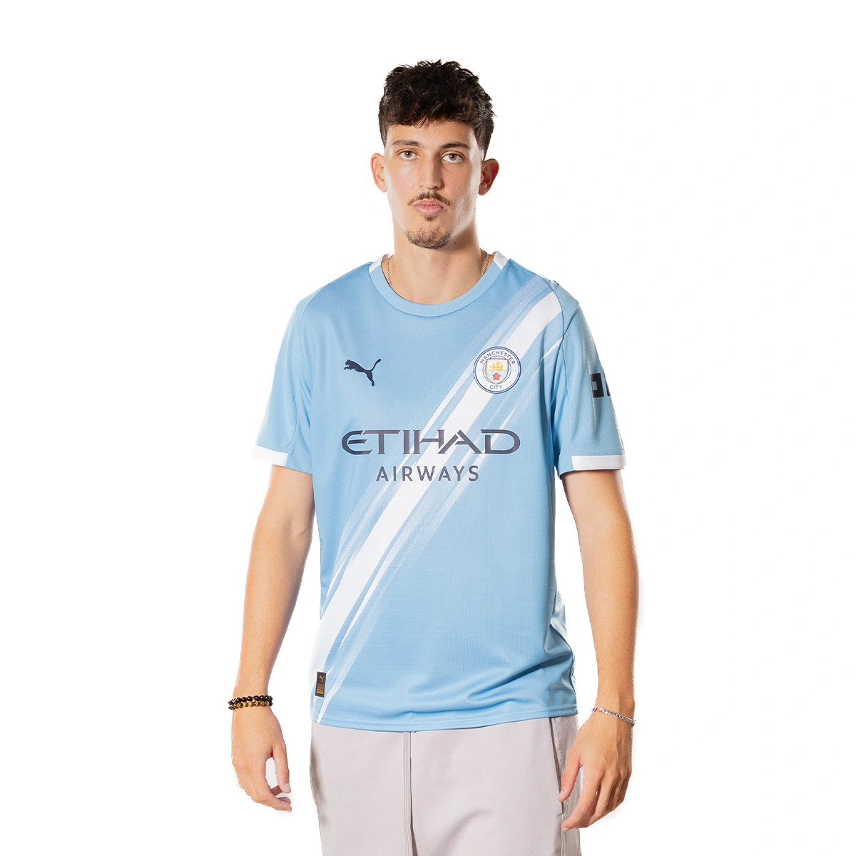 Camisola Puma Haaland Manchester City Primeiro Equipamento 2025-2026