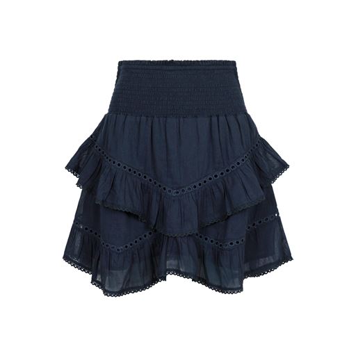 Neo Noir Ricki S Voile Nederdel, Navy, 42