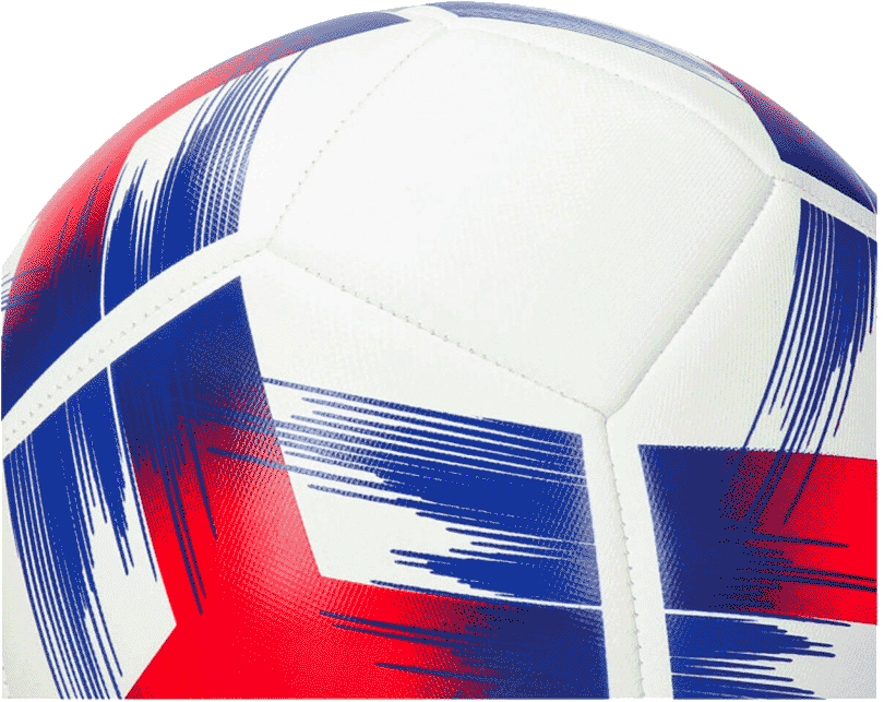 Starlancer Training Ball White/Sivler/Red/Blue