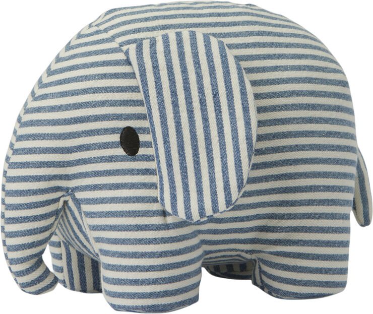 Bon Ton Toys Elephant Denim stripe - 21 cm Stripe