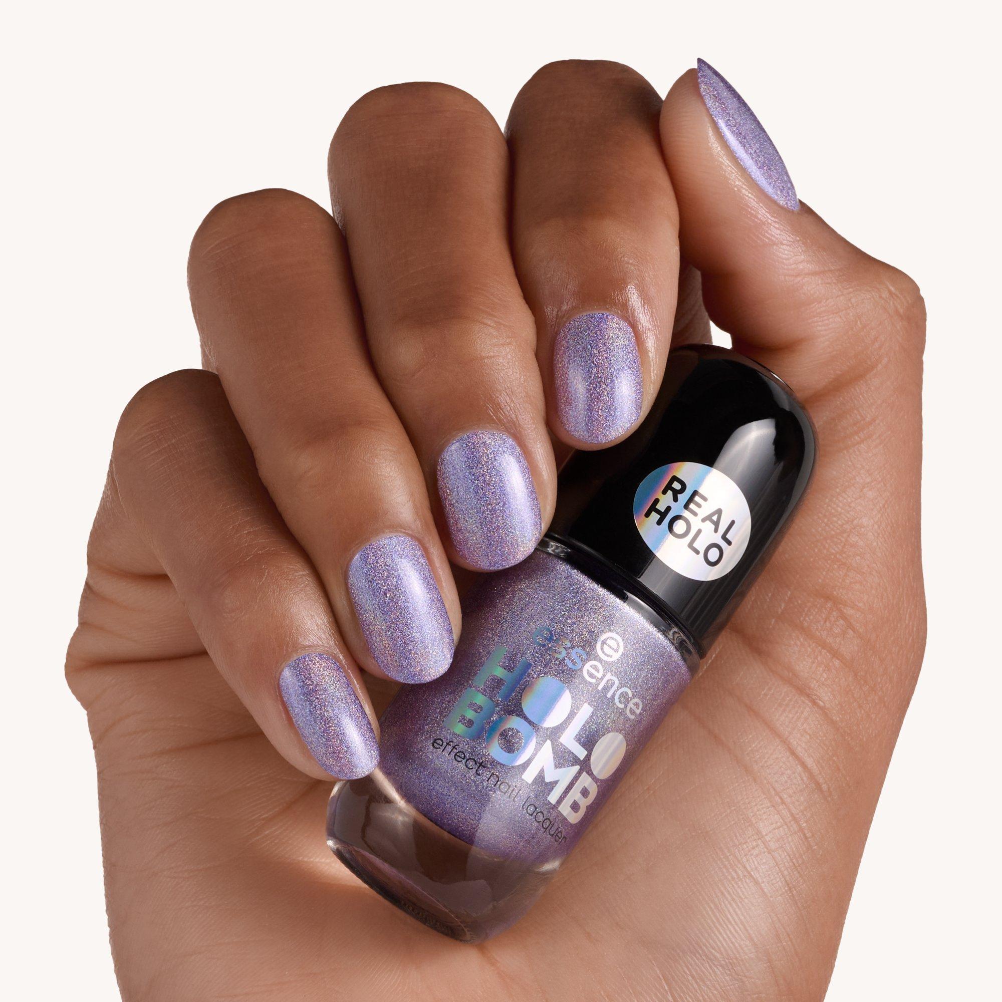 HOLO BOMB effect nail lacquer vernis ongles