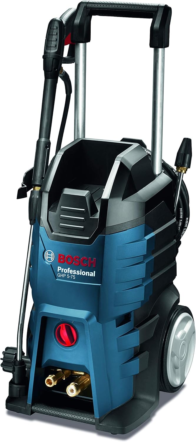 Professional Hochdruckreiniger GHP 5-75 (max. Druck 185 bar, 2.600 Watt, inkl. -Pistole, Rotordüse, verstellbare 3-in-1-Lanze)