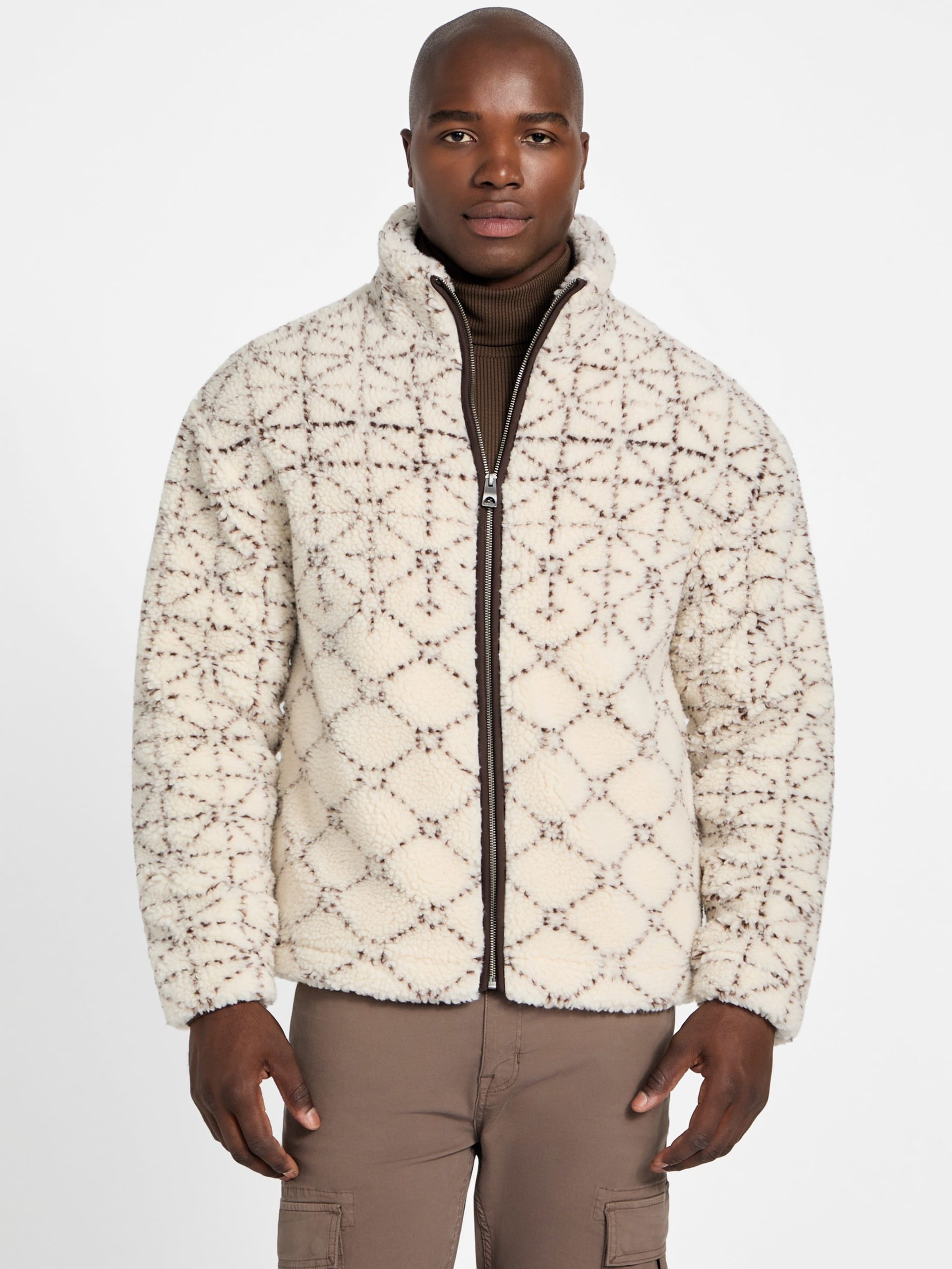 Jaqueta Eco Soldier Sherpa Jacquard