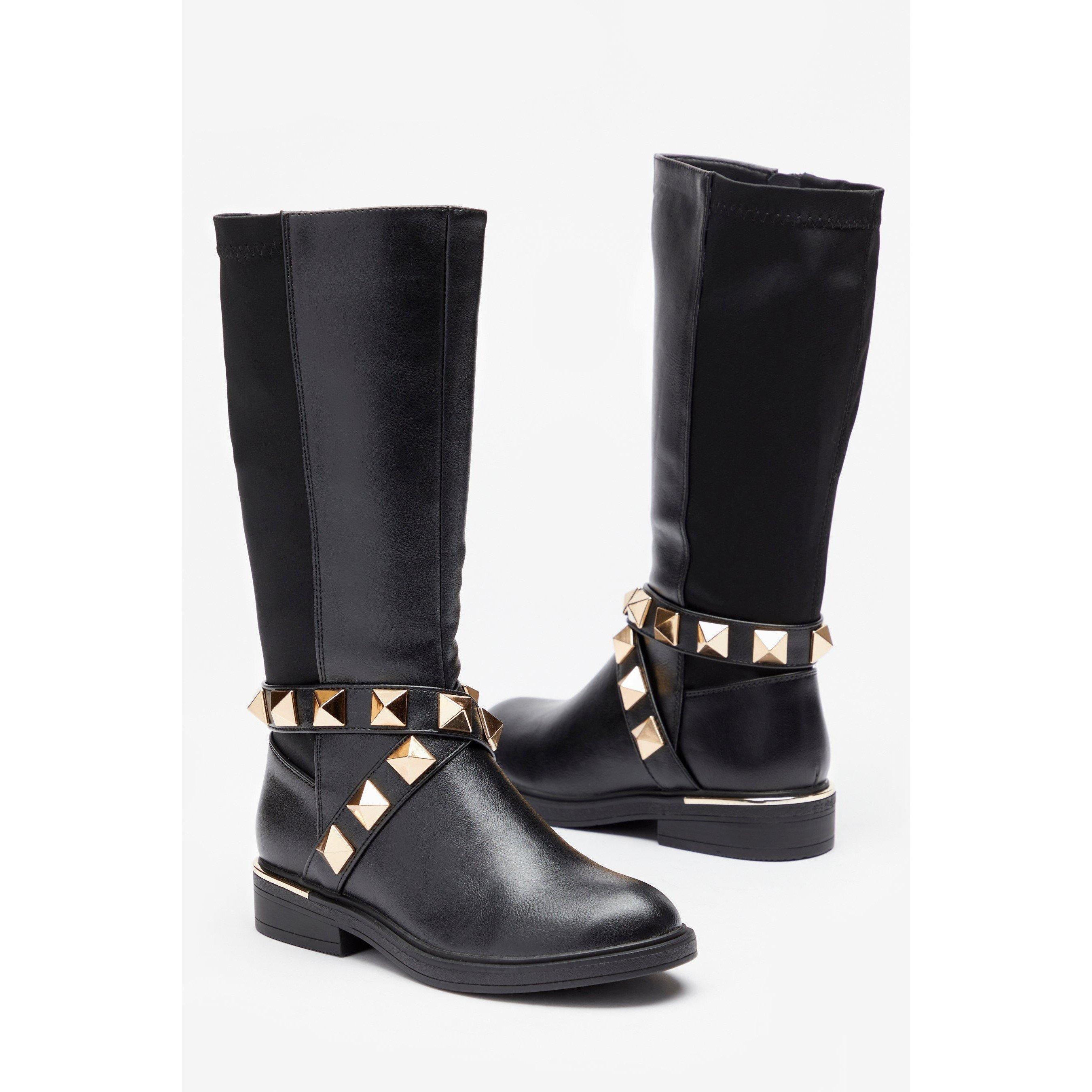 Be You Studio Girls Stud Wrap Boot