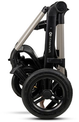 Kinderkraft MOOV 2 Air 3-in-1 Kombivogn, Moonlight Grey