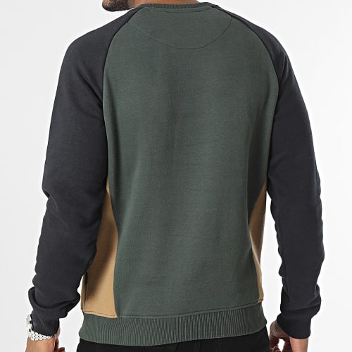 Sweat Crewneck 20715788 Vert Kaki Noir Camel