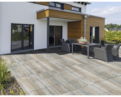 Betonnen terrasplaat Lamos schelpkalksteen 60 x 30 x 5 cm