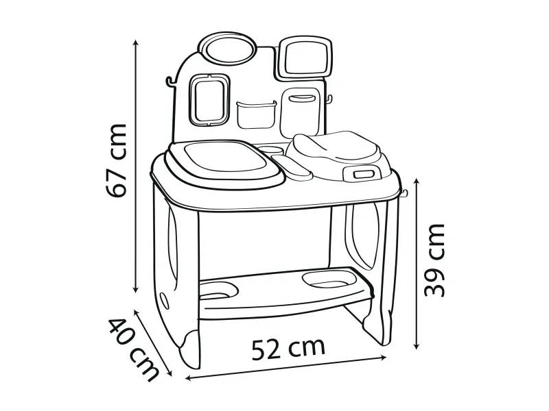 Smoby 7600240305, 3 År, Batterier påkrævet, 2,48 kg