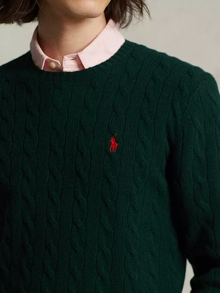 POLO RALPH LAUREN Pullover dunkelgrün