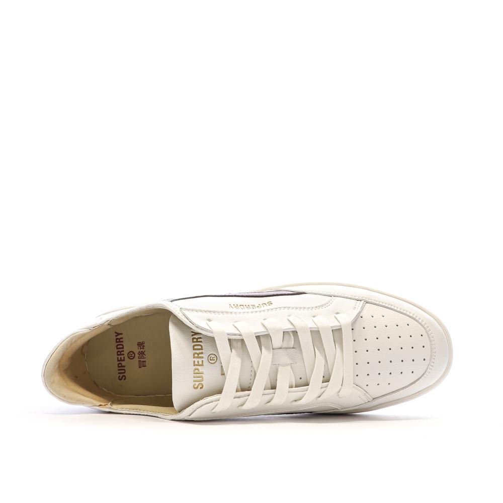 Superdry Baskets Blanches Homme Superdry Lux Low Trainer