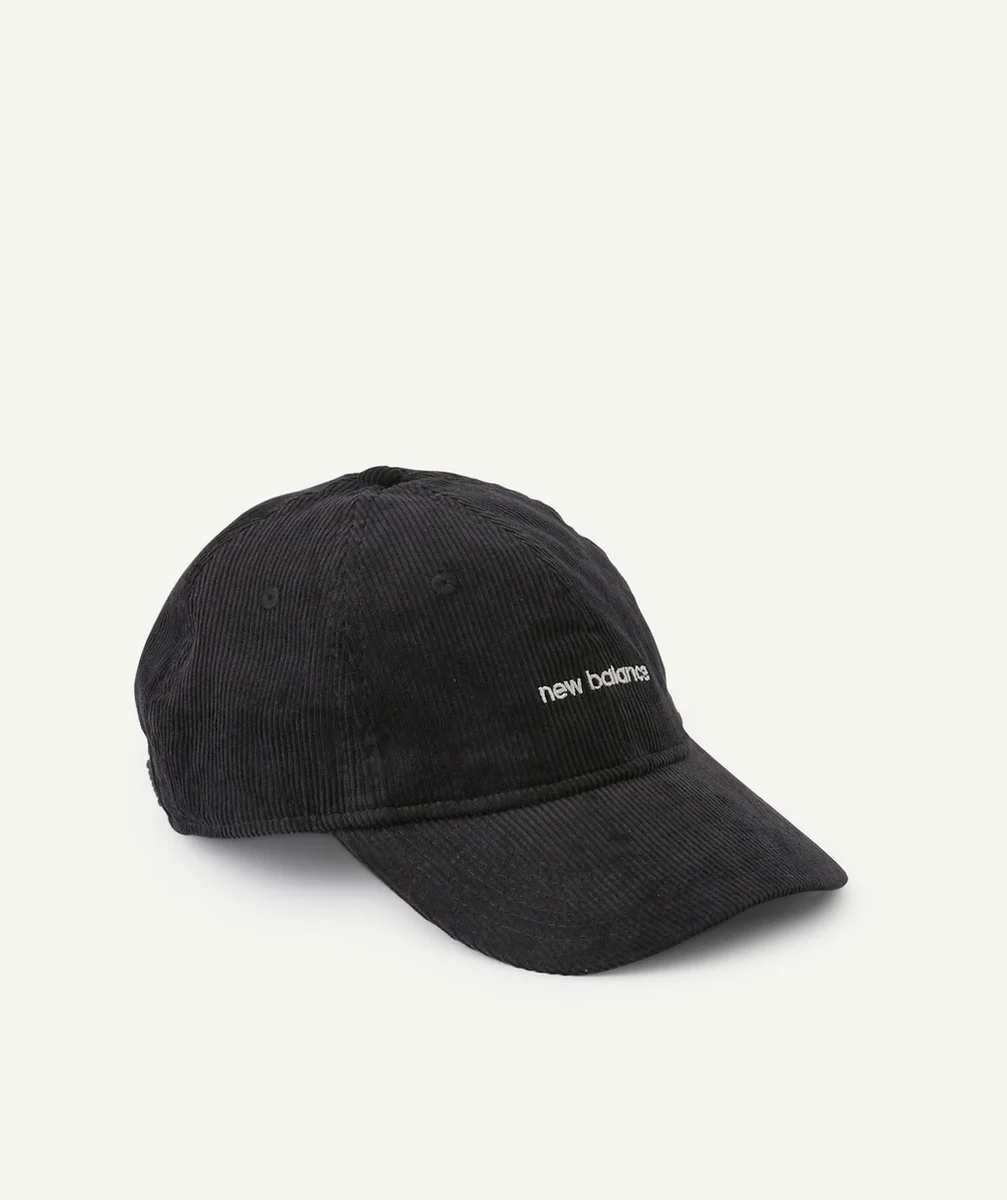 NEW BALANCECASQUETTE EN VELOURS CÔTELÉ NOIR