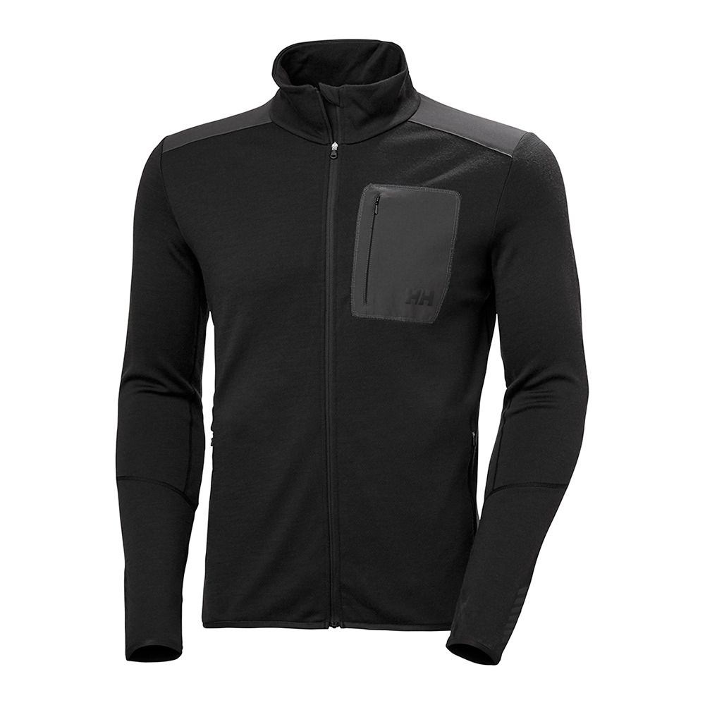 Helly Hansen LIFA MERINO MIDLAYER - Sous-couche Homme black