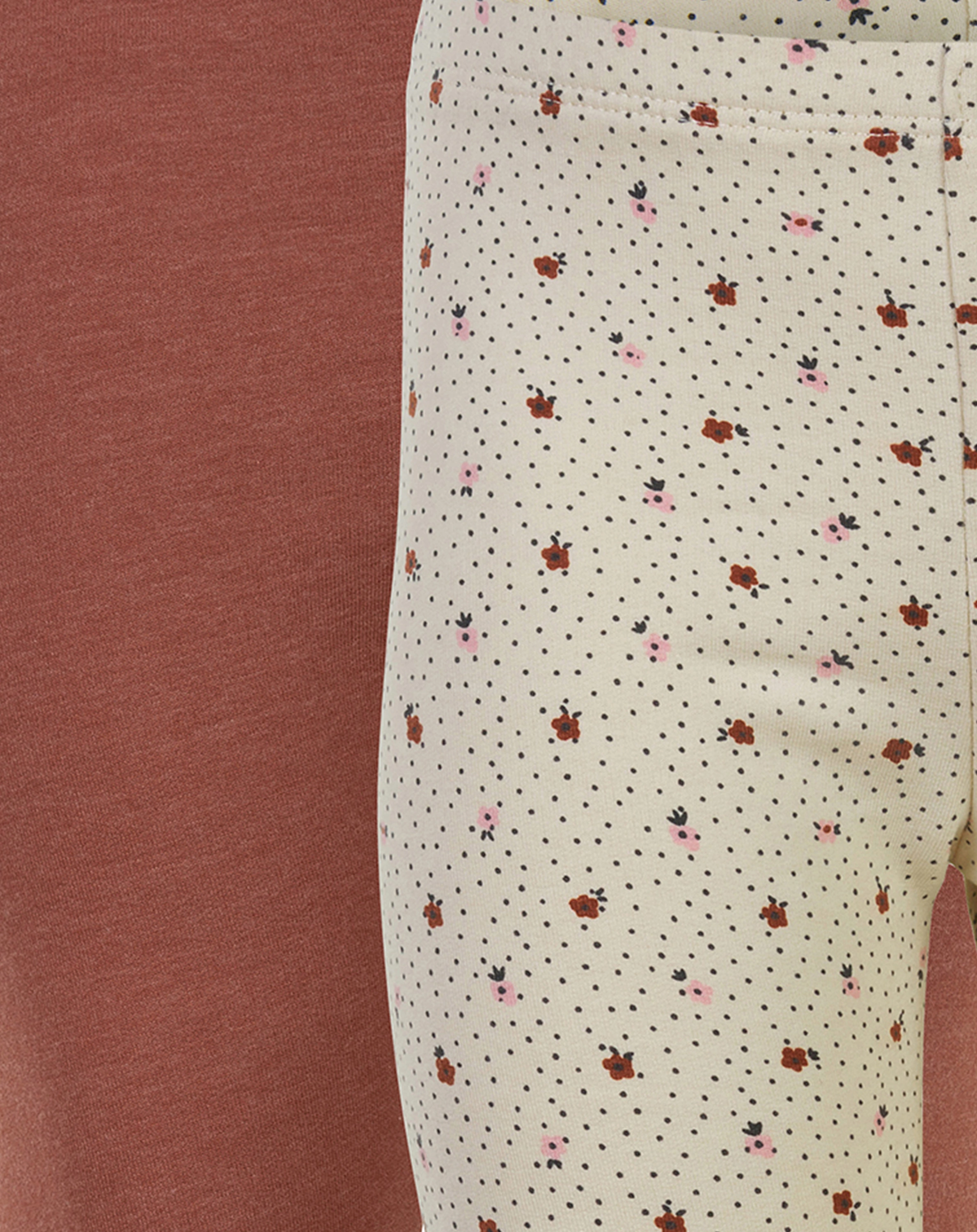 Sweat-Leggings PUNKTE 2er-Pack in sheer bliss
