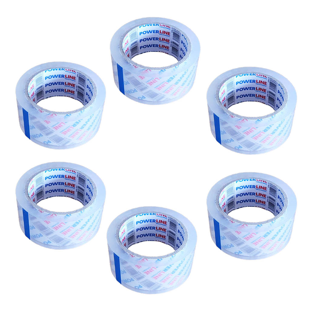 Klebeband 66 m x 50mm Transparent 6 Rollen