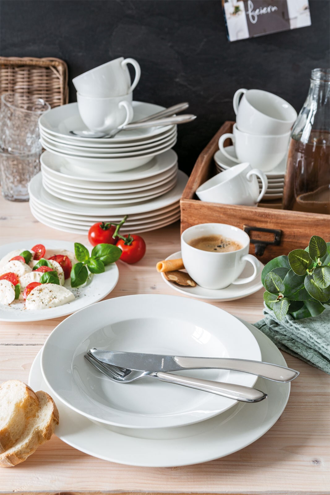 Maxwell & Williams Kombiset CASHMERE VILLA 30-teilig weiß