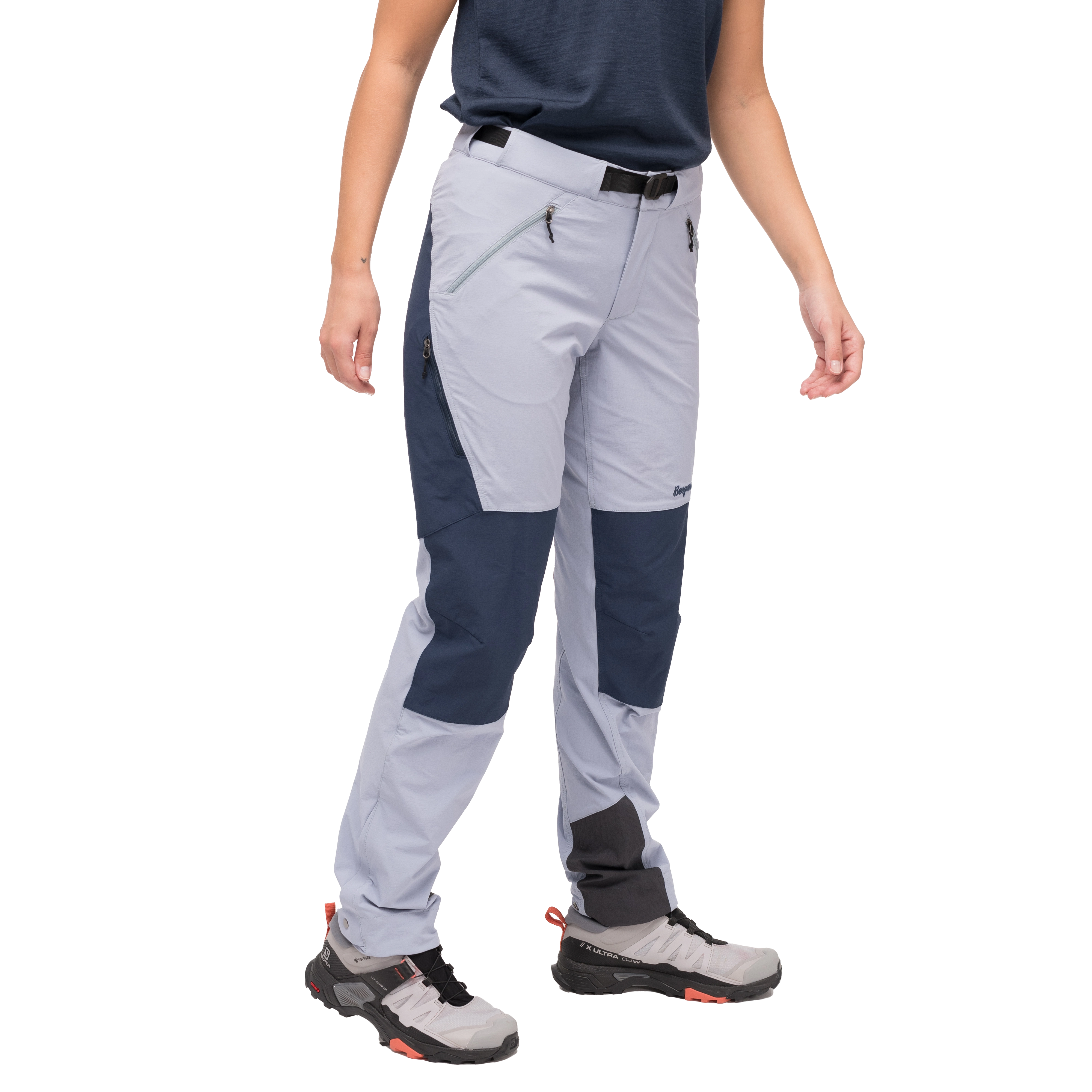 Vaagaa Softshell Pants Women Husky Blue / Navy Blue