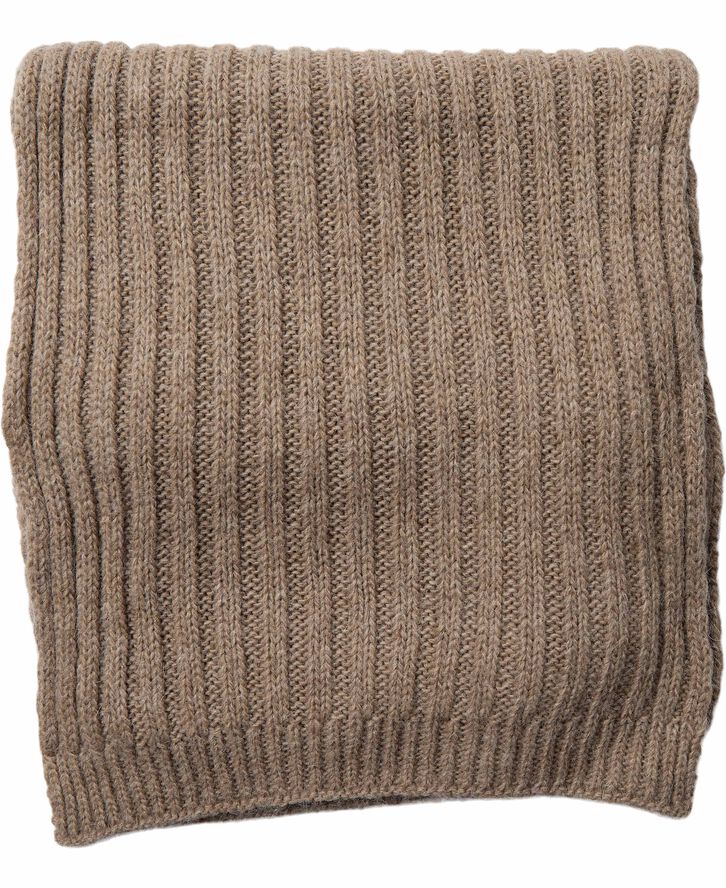Magasin du Nord Collection Rib Scarf long Beige