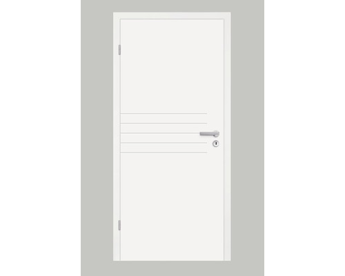 Pertura binnendeur Perla 06 wit gelakt (vergelijkbaar met RAL 9010) 86.0x198.5 links