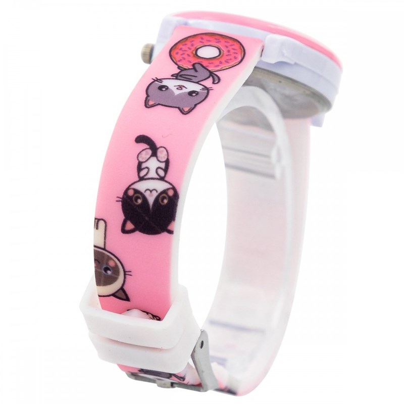 Montre Unisexe CHTIME bracelet Silicone Rose