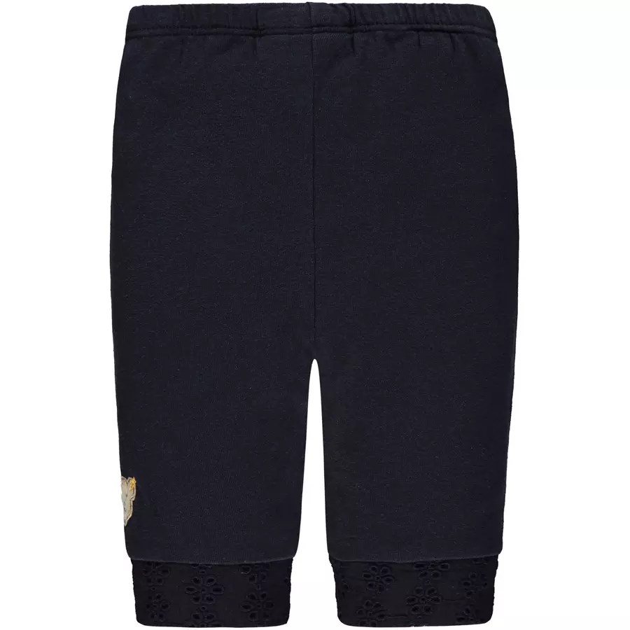 Steiff Girls Capri Leggings, marine
