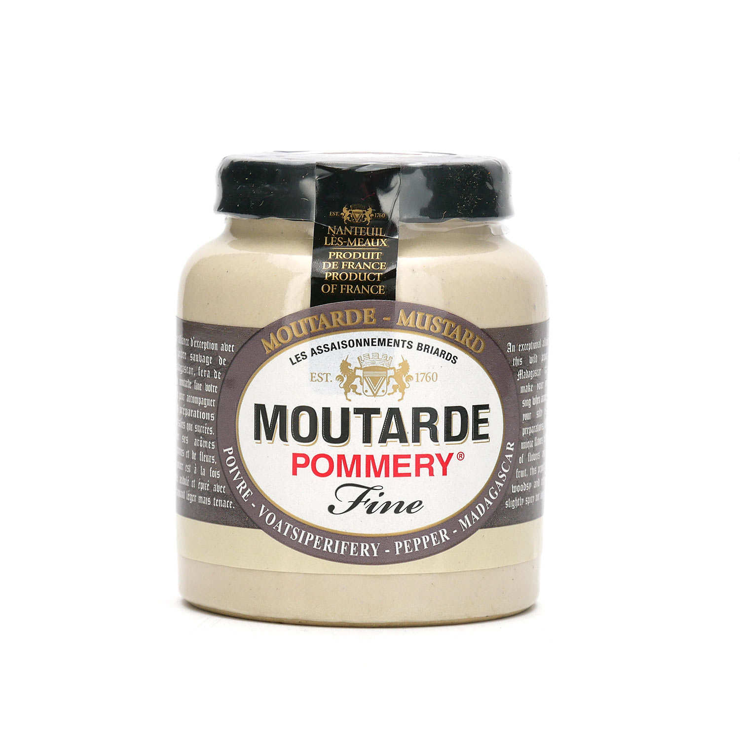 Moutarde au poivre Voatsiperifery - Pommery